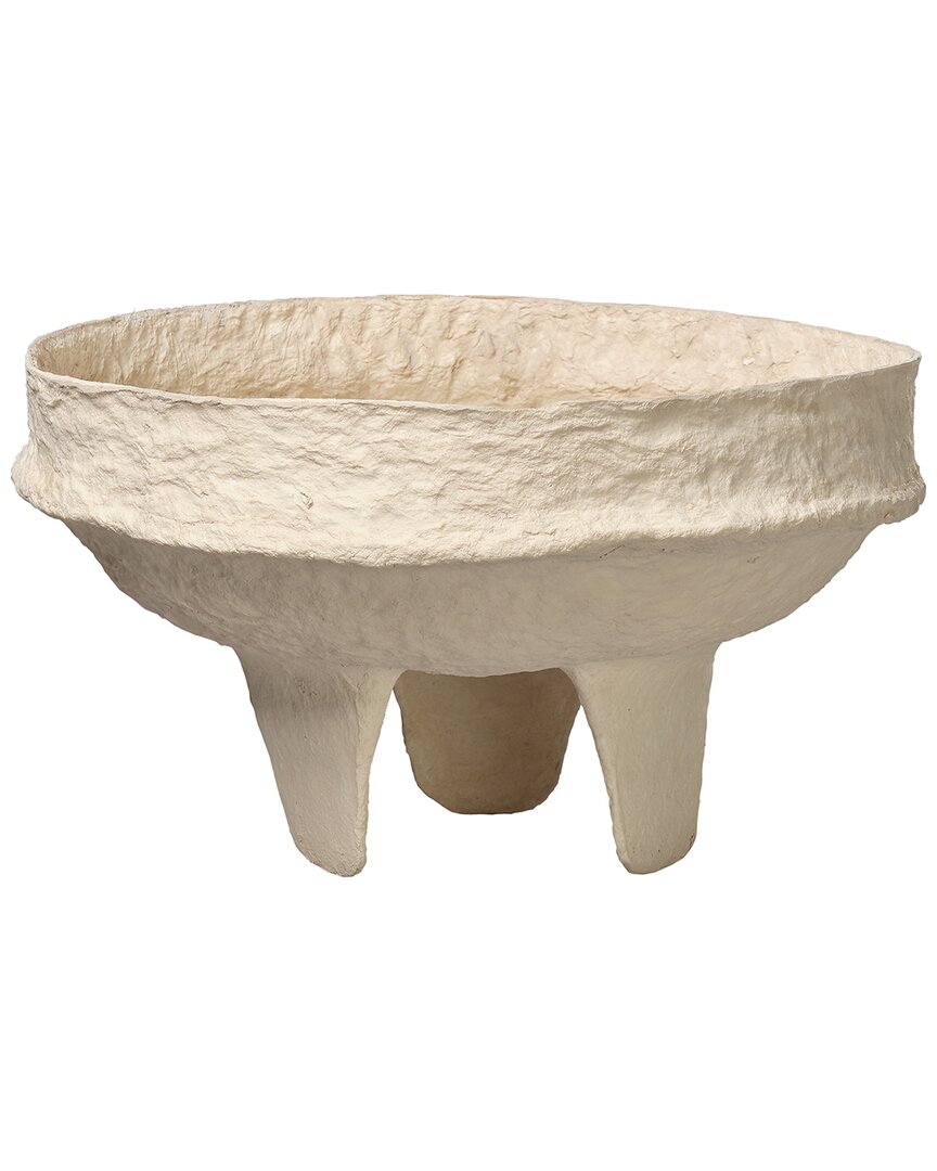Jamie Young Field Low Bowl In Neutral