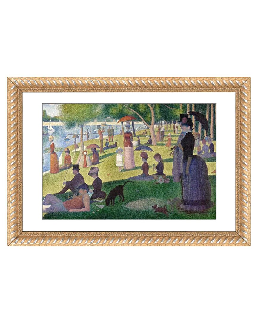 Shop Icanvas Sunday Afternoon On The Island Of La Grande Jatte By Georges Seurat Wall Art