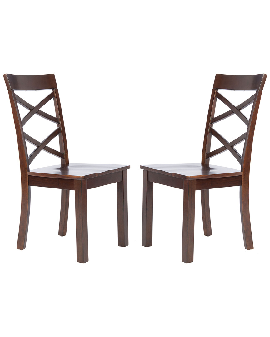 Shop Safavieh Ainslee Set Of 2 Dining Chairs