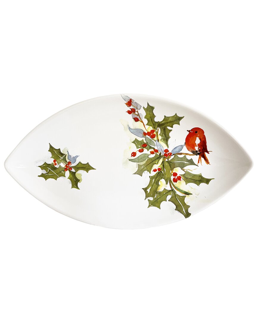 Abbiamo Tutto Winterwonderland Oval Tray/platter