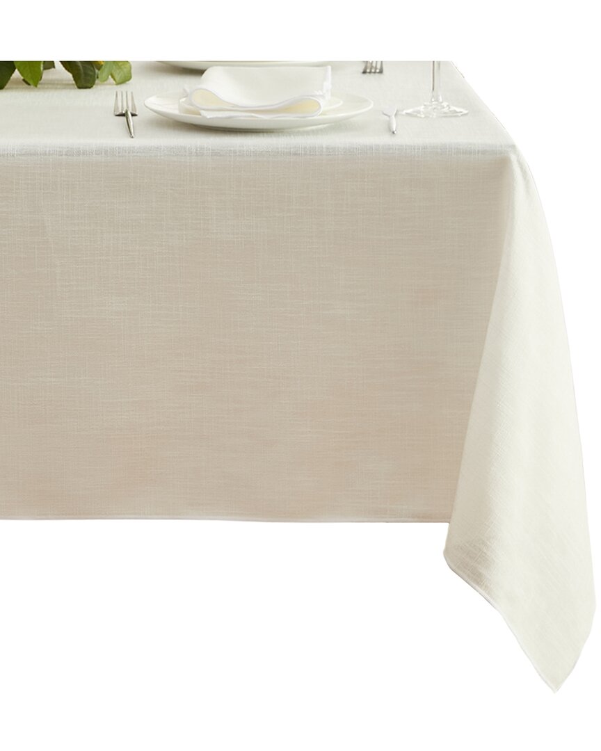 Villeroy & Boch Classic Embroidered Border Tablecloth In Neutral