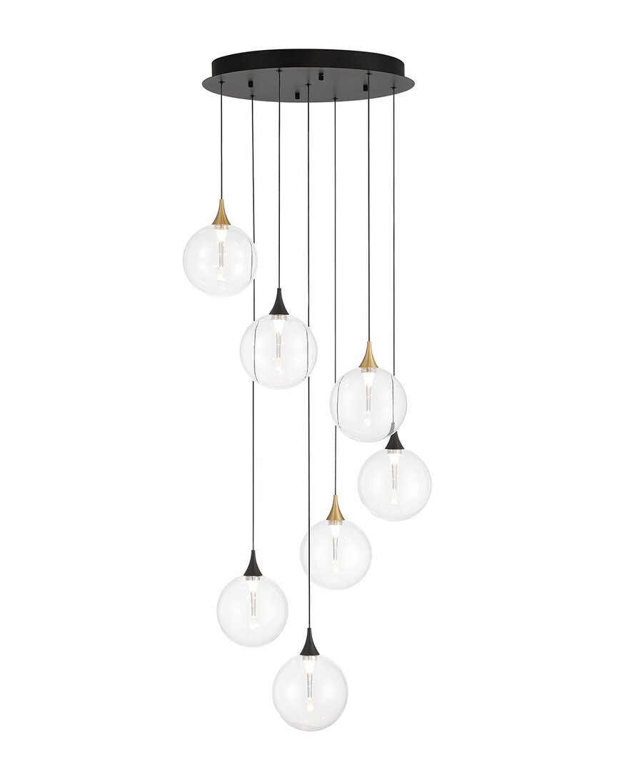 Eurofase Iissa 7-light 21in Chandelier In Multi