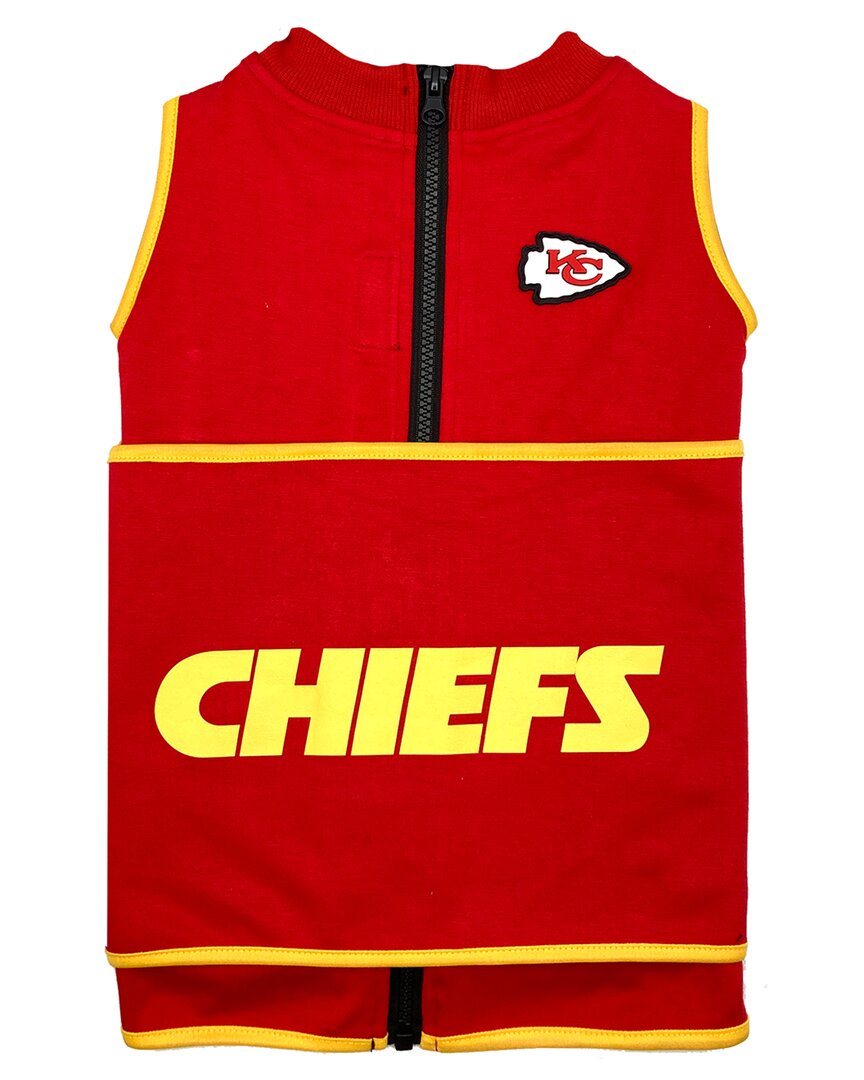Pets First Nfl Kansas City Chiefs Soothing Solution Vest In Multicolor