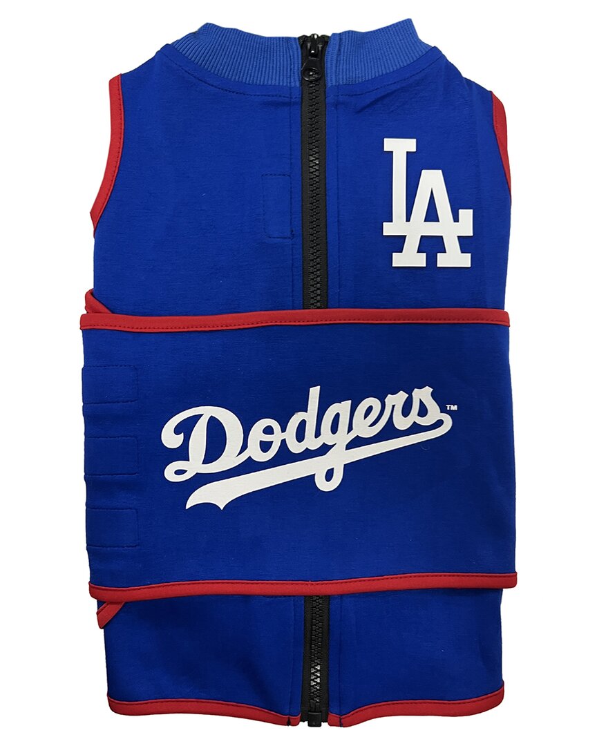 Shop Pets First Mlb Los Angeles Dodgers Soothing Solution Vest In Multicolor