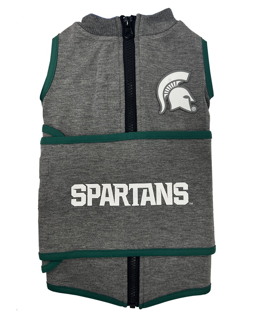 Pets First Ncaa Michigan State Soothing Solution Vest In Multicolor