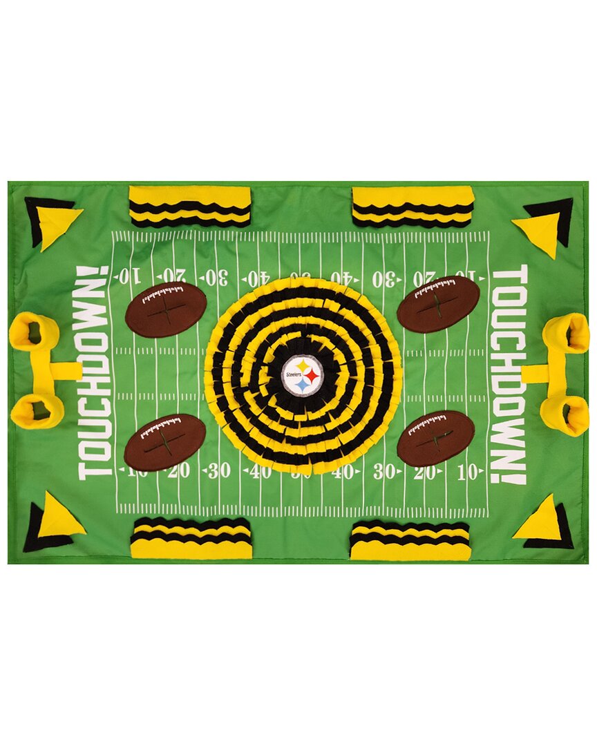 Shop Pets First Nfl Pittsburgh Steelers Snuffle Mat In Multicolor