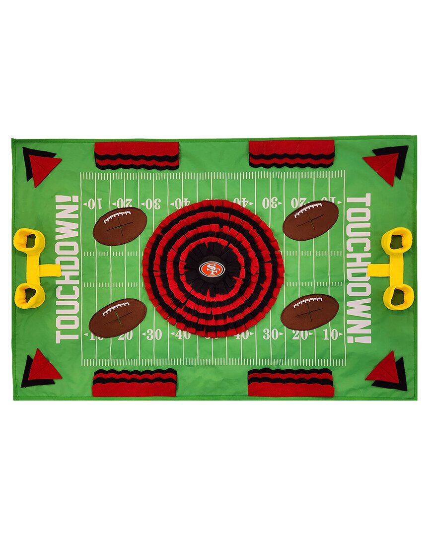 Shop Pets First Nfl San Francisco 49ers Snuffle Mat In Multicolor