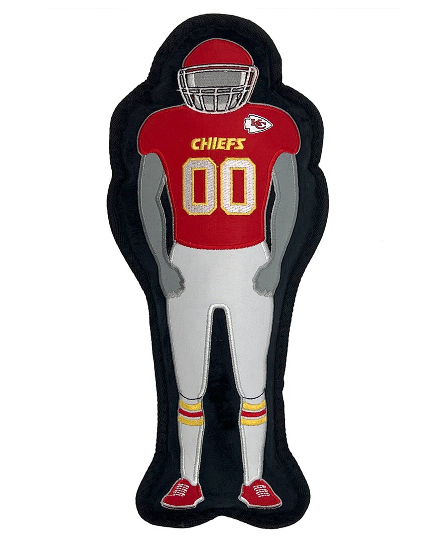 Shop Pets First Nfl Kansas City Chiefs Player Tough Toy In Multicolor