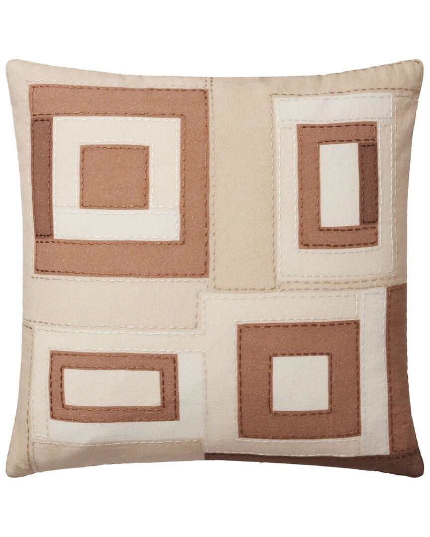 Loloi Justina Blakeney X  18in X 18in Decorative Pillow In Neutral