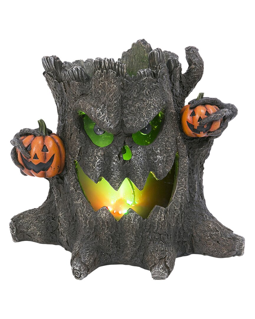 Gerson International ™ Lighted Spooky Smoking Tree, Electric Creepy Halloween Décor