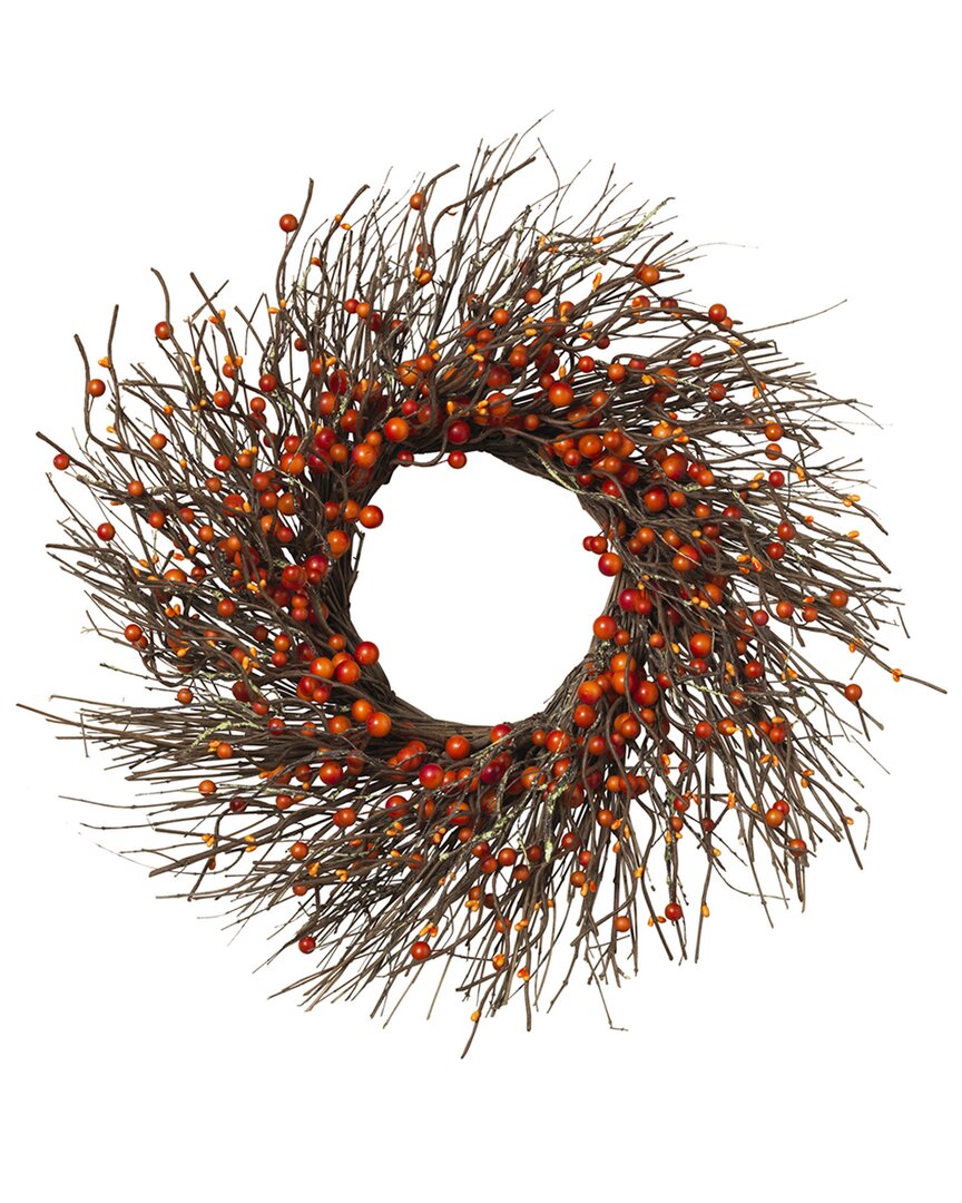 Shop Gerson International ™ Dried Twig And Fall Berries Wreath In Brown