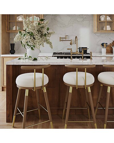TOV Furniture Juniper Counter Stool - Thumbnail 3