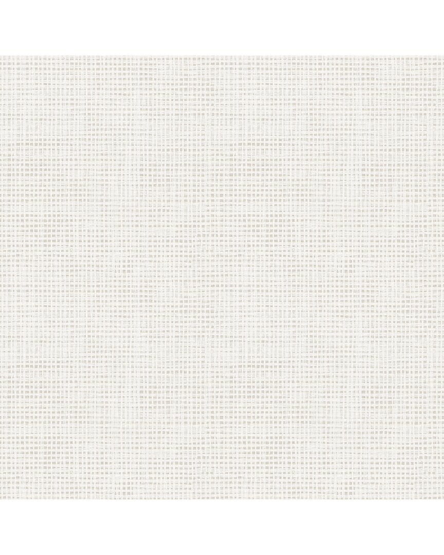 NUWALLPAPER NUWALLPAPER CREAM NOLAN PEEL & STICK WALLPAPER