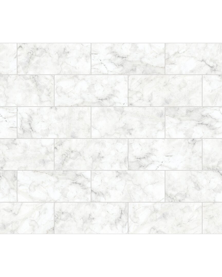 INHOME INHOME MARBLE TILE PEEL & STICK BACKSPLASH