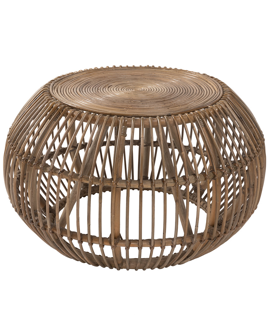 Kosas Home Lira Round Coffee Table In Natural