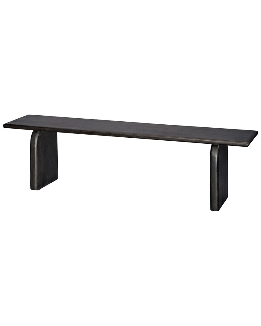 Jamie Young Arc Bench In Black