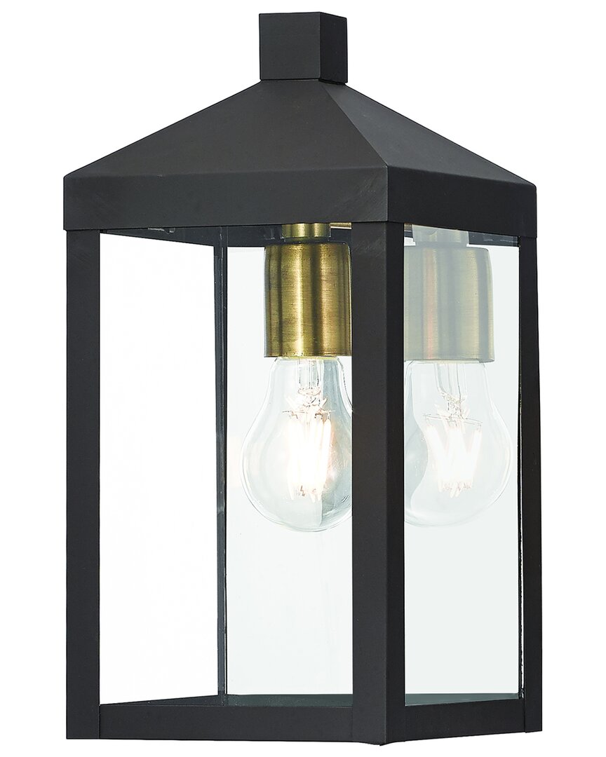 Livex Lighting 1-light Bronze Outdoor Wall Lantern