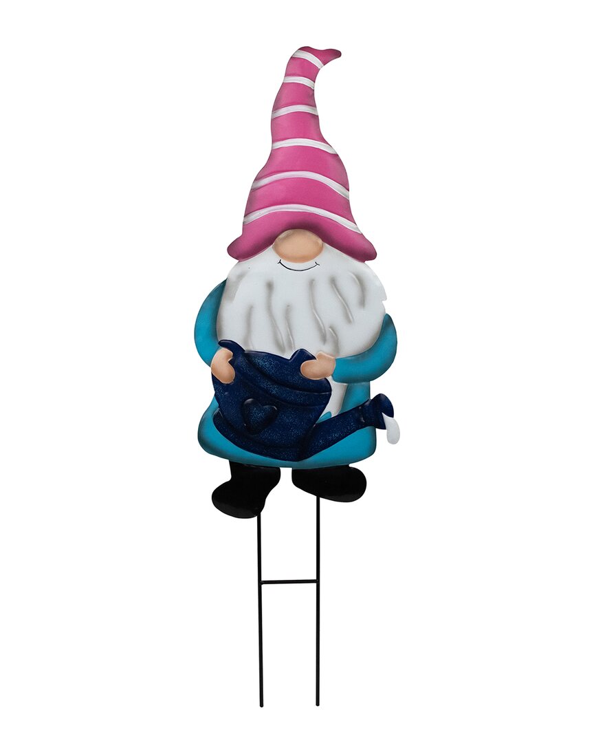 Northlight Gardening Gnome Yard Sign Garden Stake In Blue
