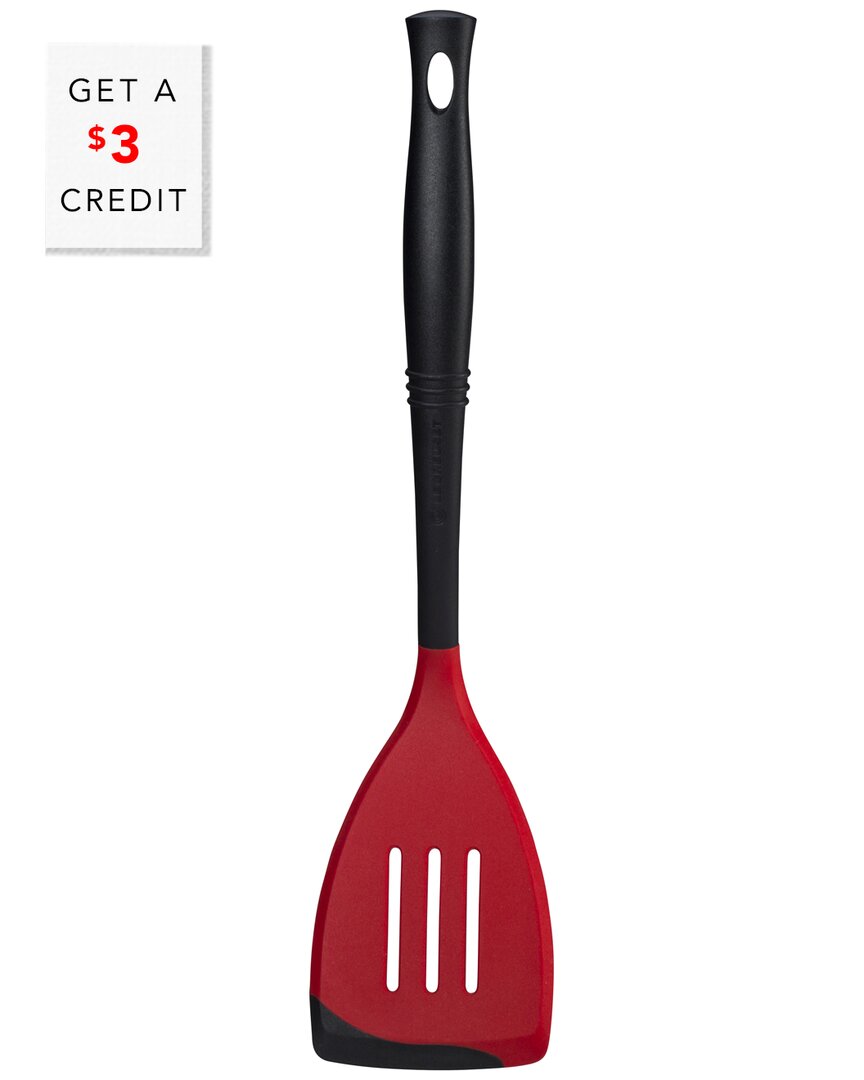Le Creuset Revolution Bi-material Slotted Turner With $2 Credit