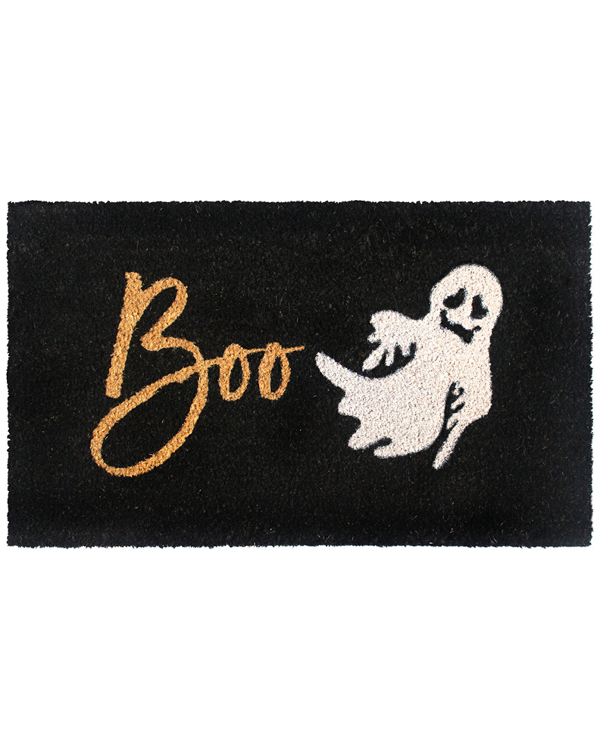 Master Weave Rugsmith Boo Doormat In Black