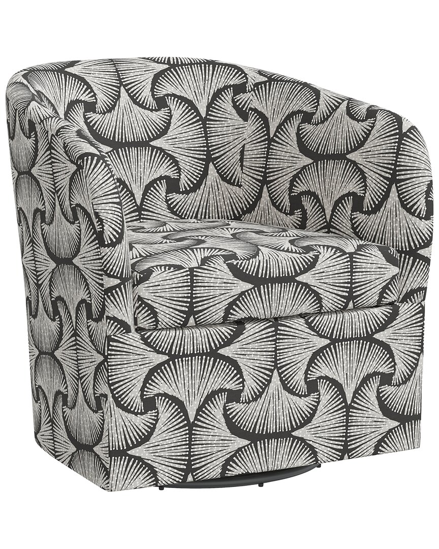Skyline Furniture Swivel Chair In Grey