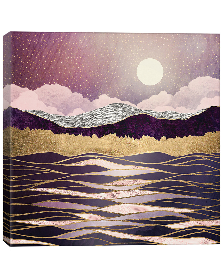 Icanvas Lunar Waves Canvas Wall Art Wall Art