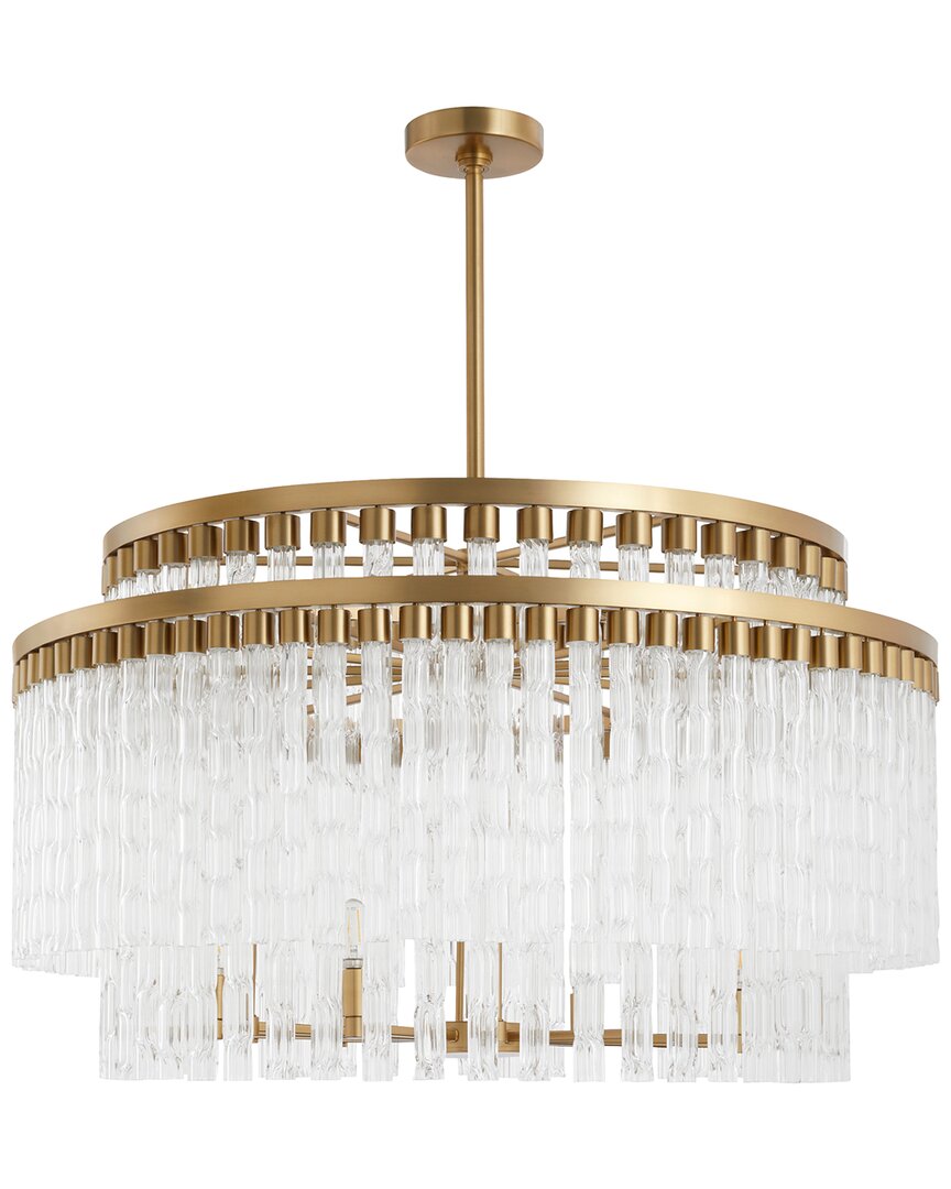 Cyan Design Nobel 12-light Chandelier In Brass