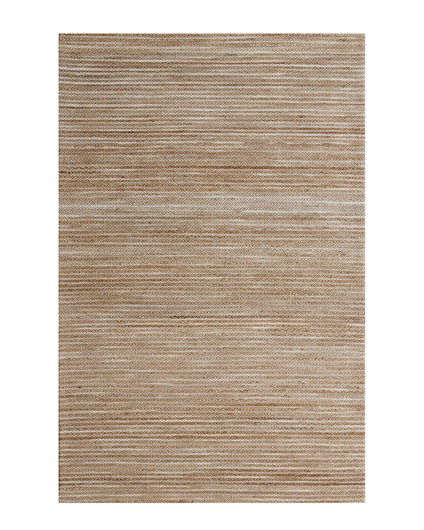 Lr Home Vintara Farmhouse Striped Handmade Area Rug In Brown