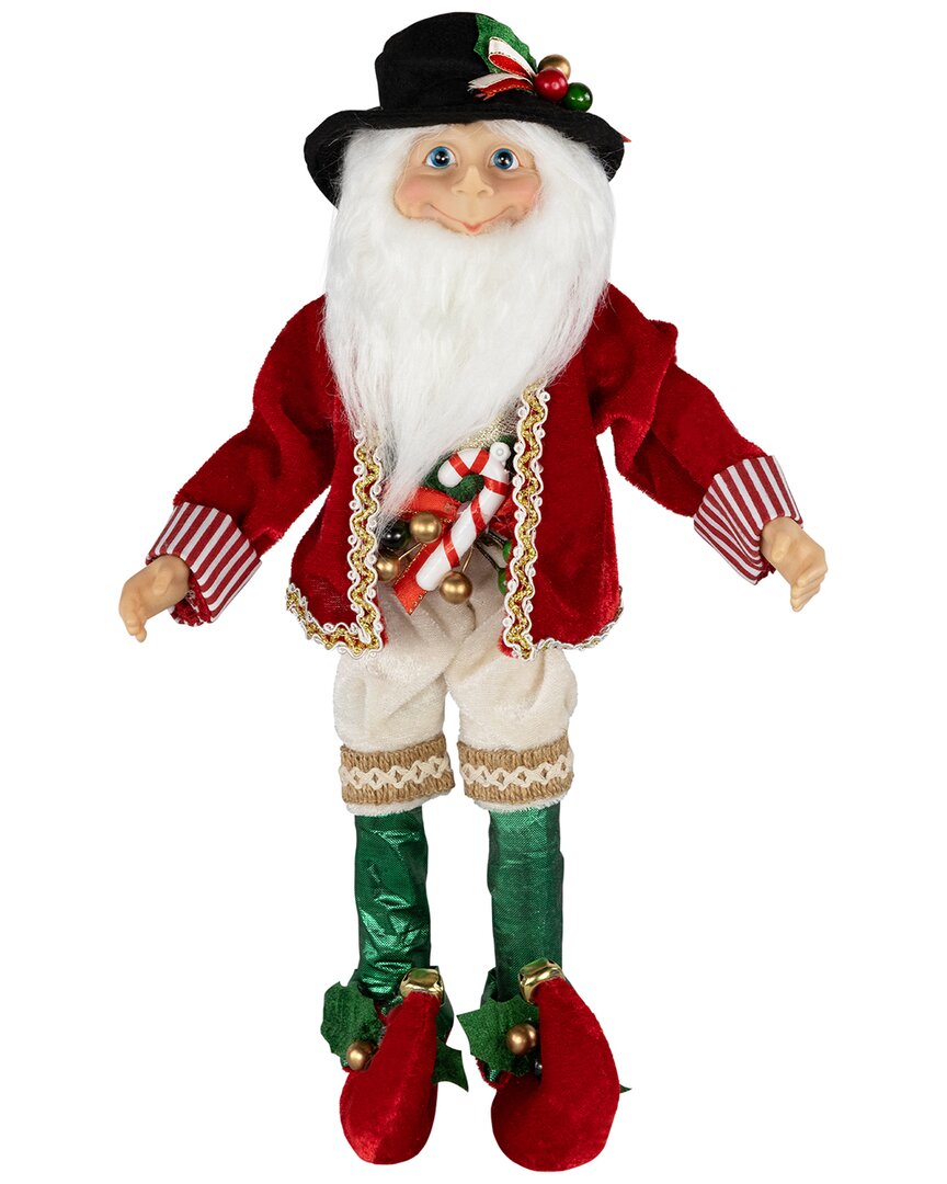 Northlight Candy Cane Elf Christmas Figure In Multi