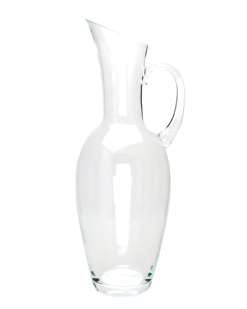 Murano Art Collection Murano 19.5in Amphora Vase In Clear