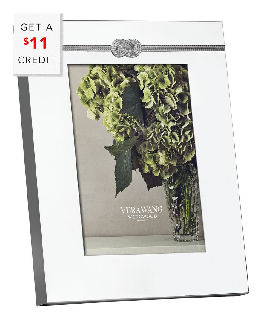 Wedgwood Vera Wang For  Infinity 5x7in Frame With $11 Credit