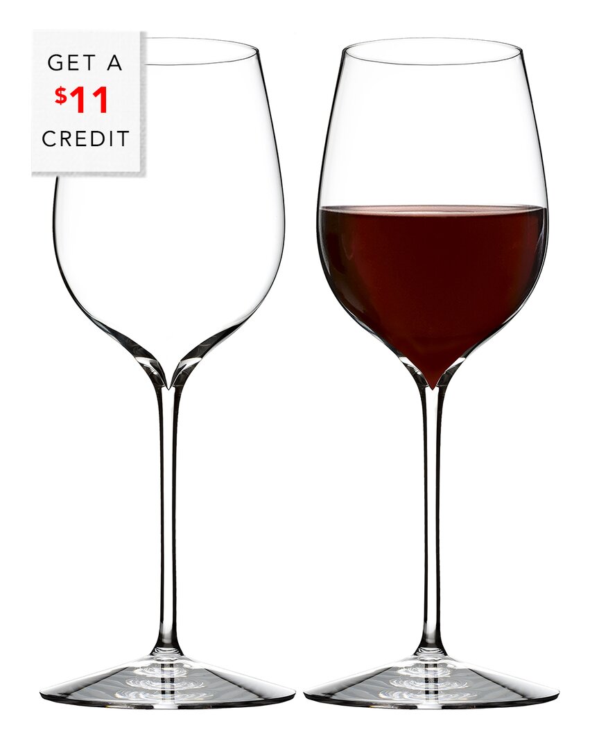 Waterford Lismore Elegance 2-piece Bordeaux Wine Glass Set