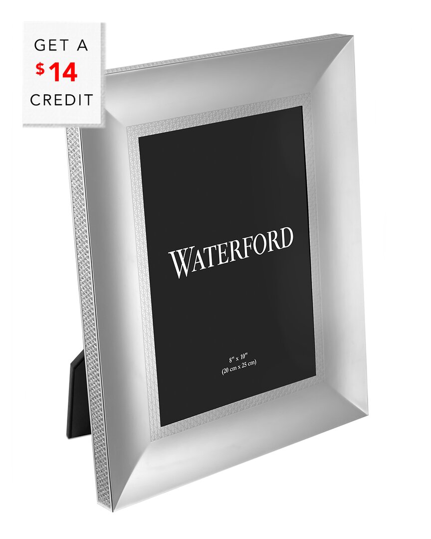 Waterford Lismore Diamond 8x10in Frame With $14 Credit