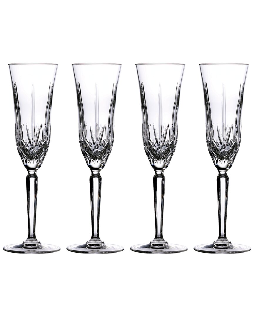 Waterford Set Of 4 Maxwell Flutes
