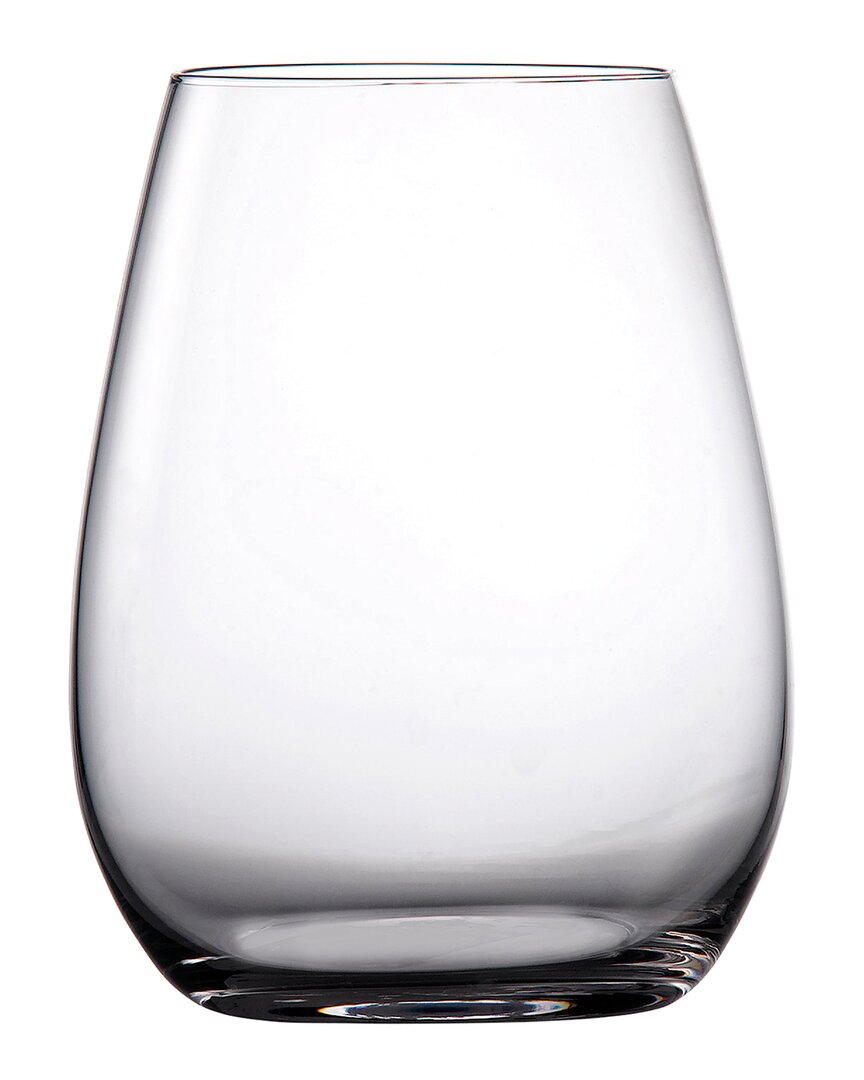 Waterford Set Of 4 Moments Wine Stemless Glasses