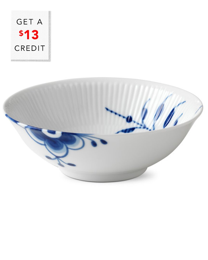 Shop Royal Copenhagen Blue Fluted Mega Cereal Bowl With $13 Credit