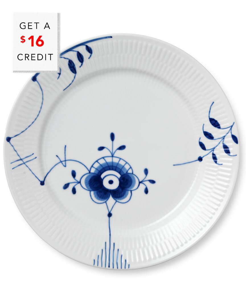 Royal Copenhagen Blue Fluted Mega Dinner Plate #6