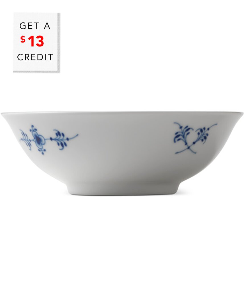 Royal Copenhagen 11.75oz Fluted Cereal Bowl With $13 Credit