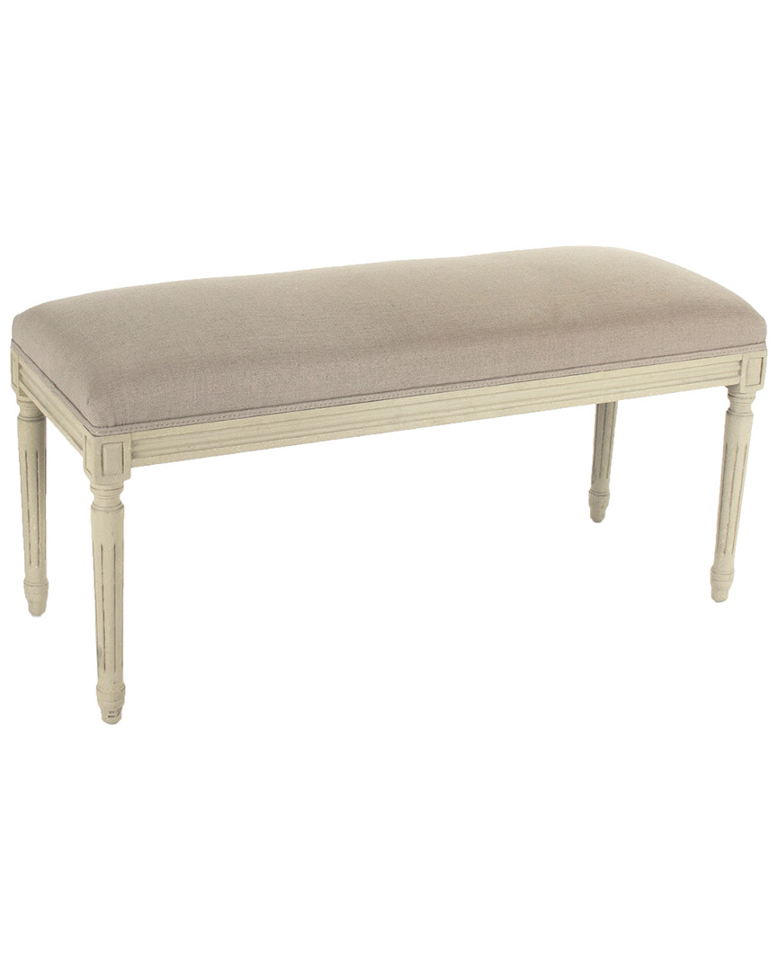 Zentique Lille Bench In Brown