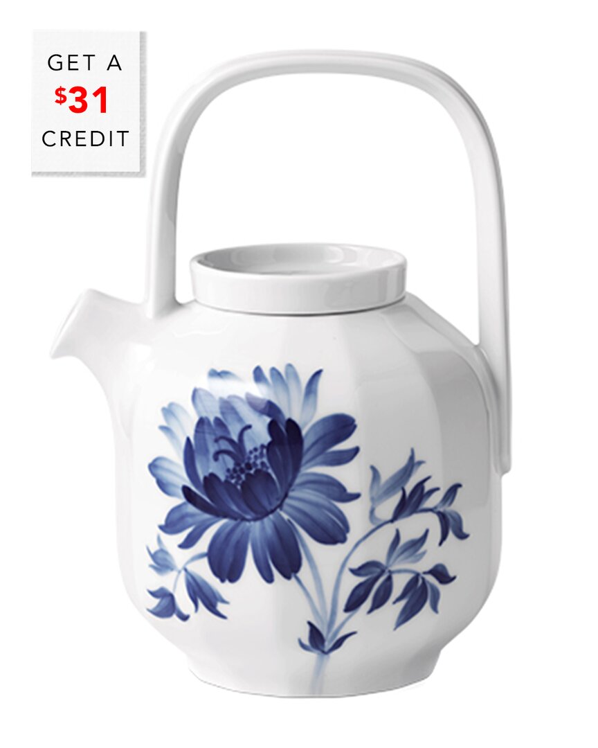 Royal Copenhagen Blomst 1-qt Teapot