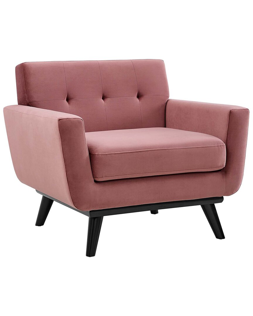 Modway Engage Performance Velvet Armchair