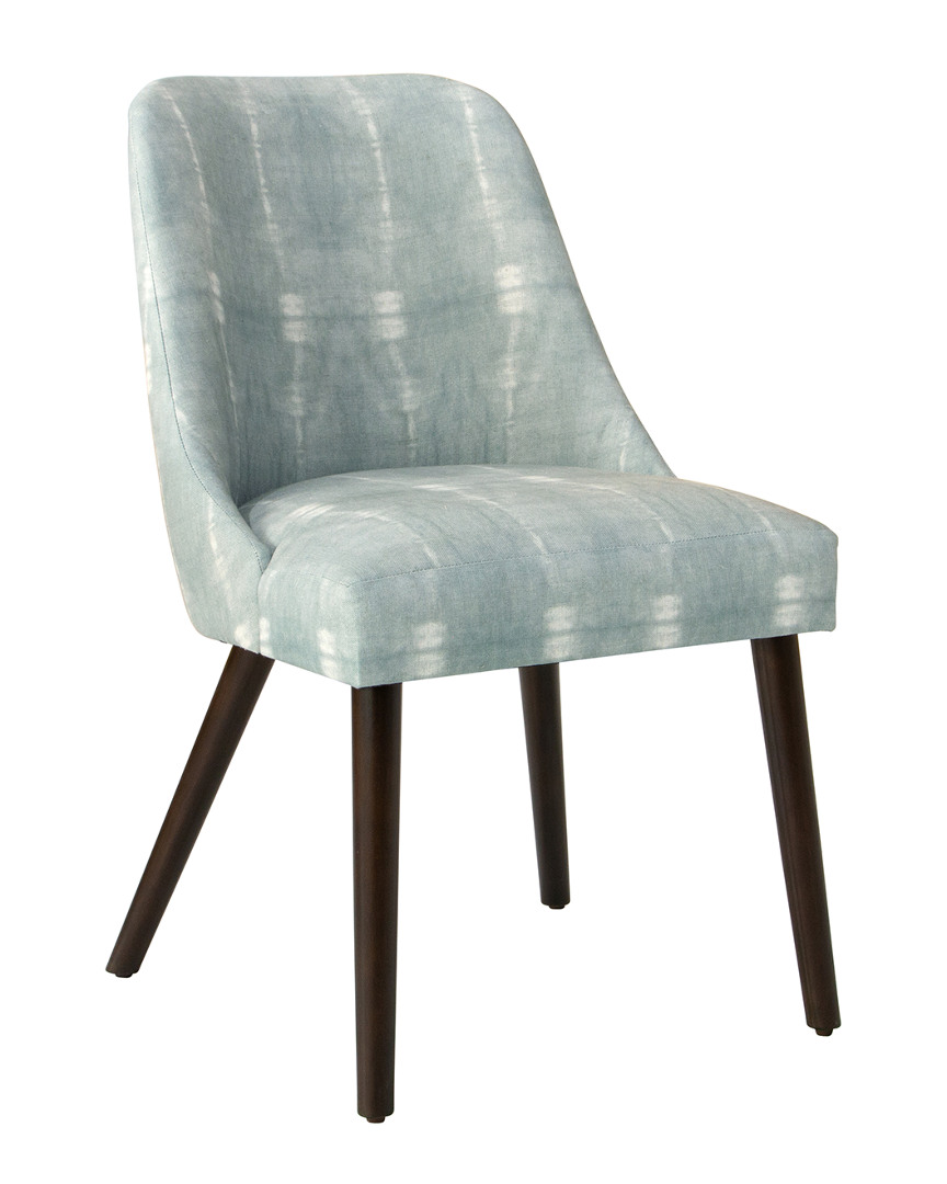 Skyline Furniture Rounded Back Dining Chair In Green