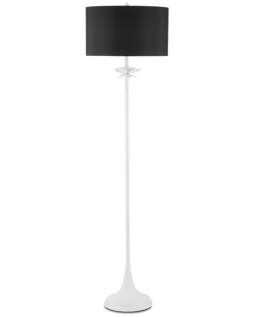 CURREY & COMPANY CURREY & COMPANY BEXHILL WHITE FLOOR LAMP
