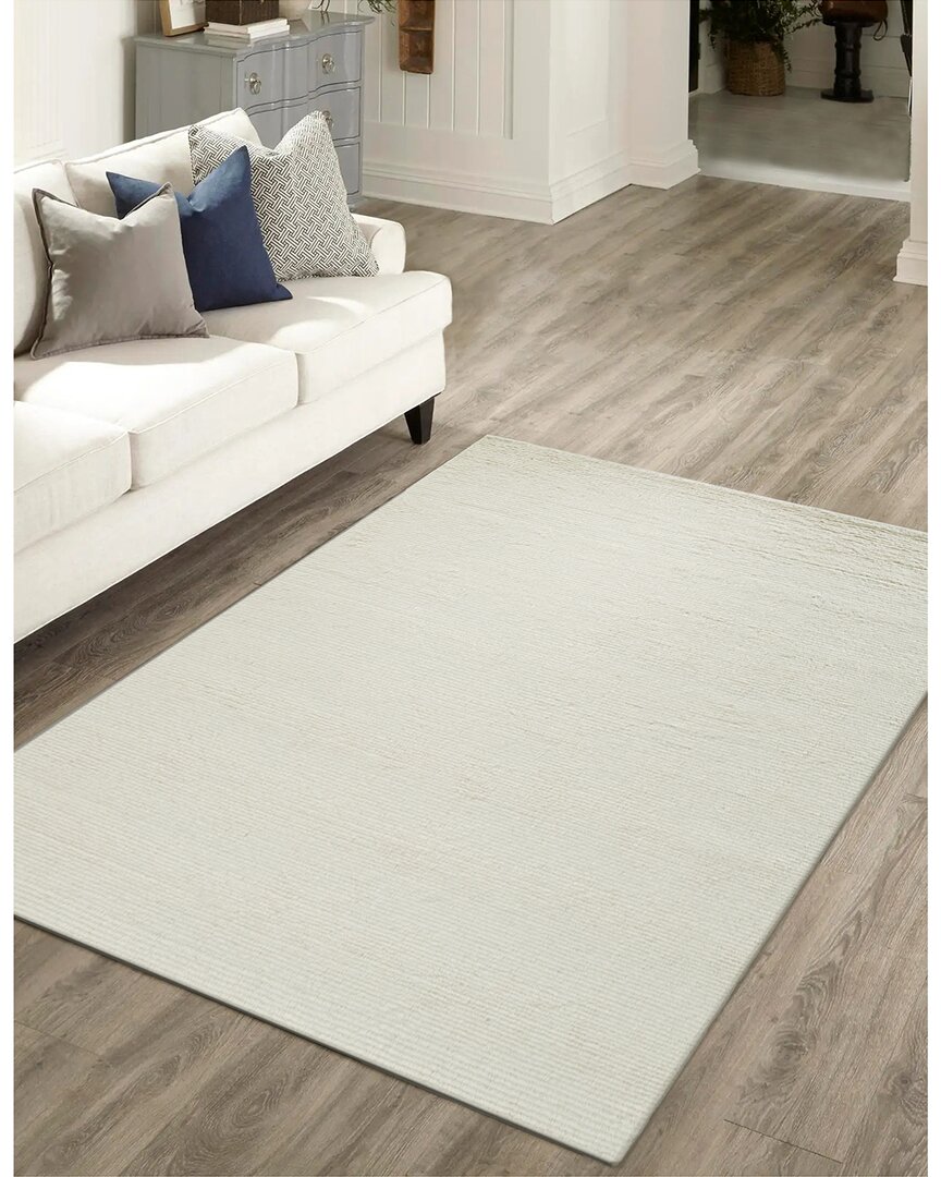 Obeetee Bliss Wool Rug In White