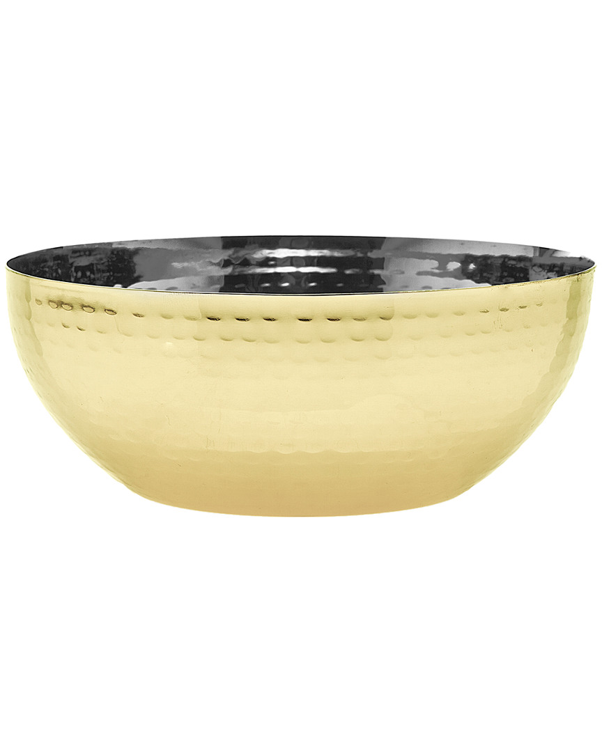 Godinger Hammered Gold Nut Bowl In Copper