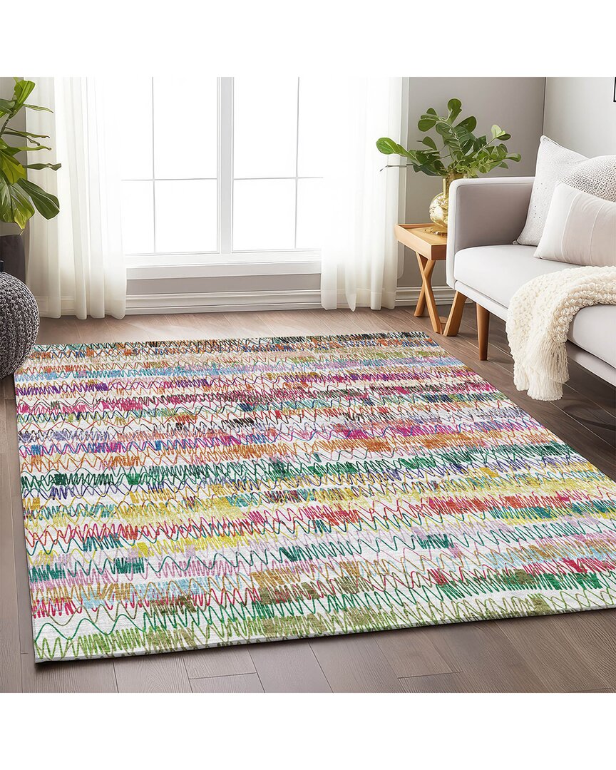 Addison Rugs Premium Washable Area Rug In Multi