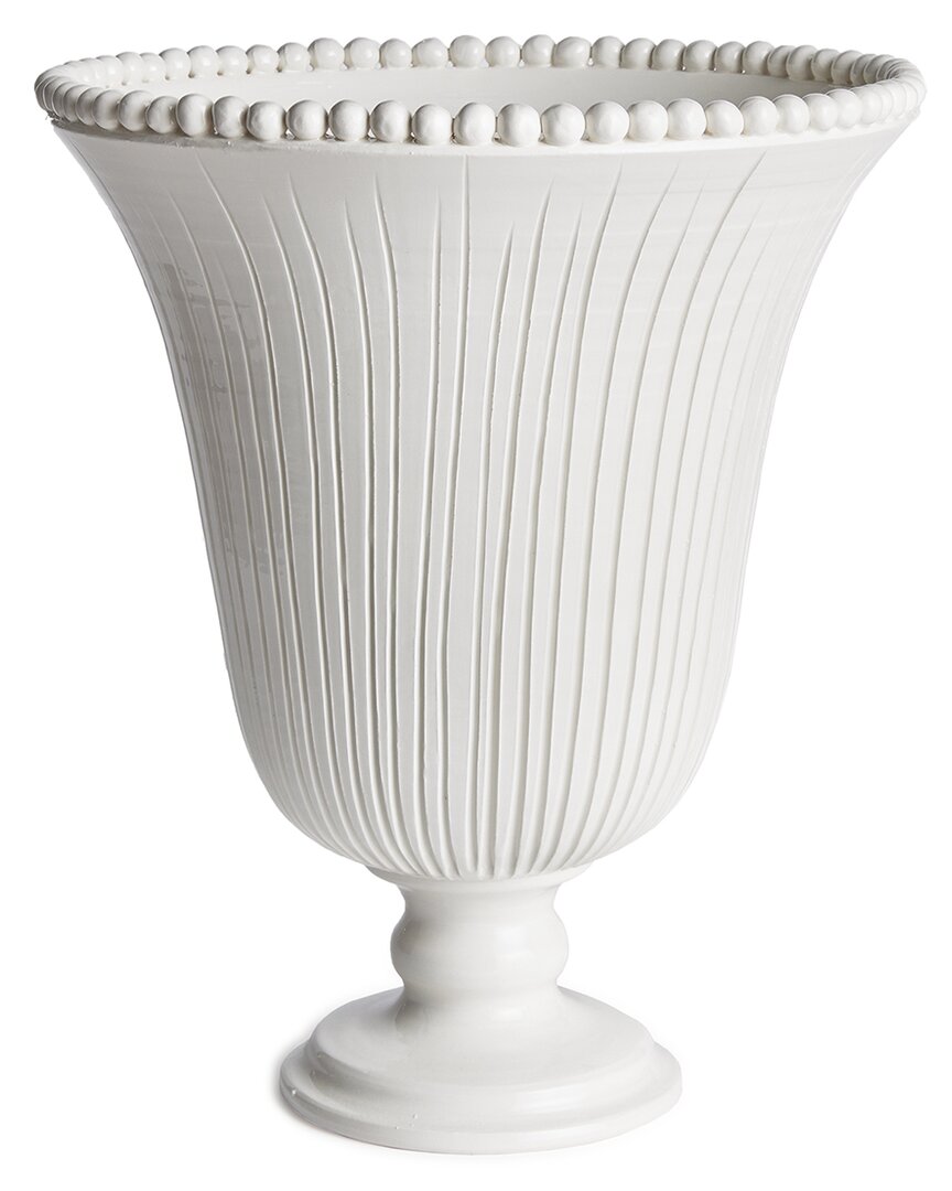 Napa Home & Garden Perla Wide Vase In White