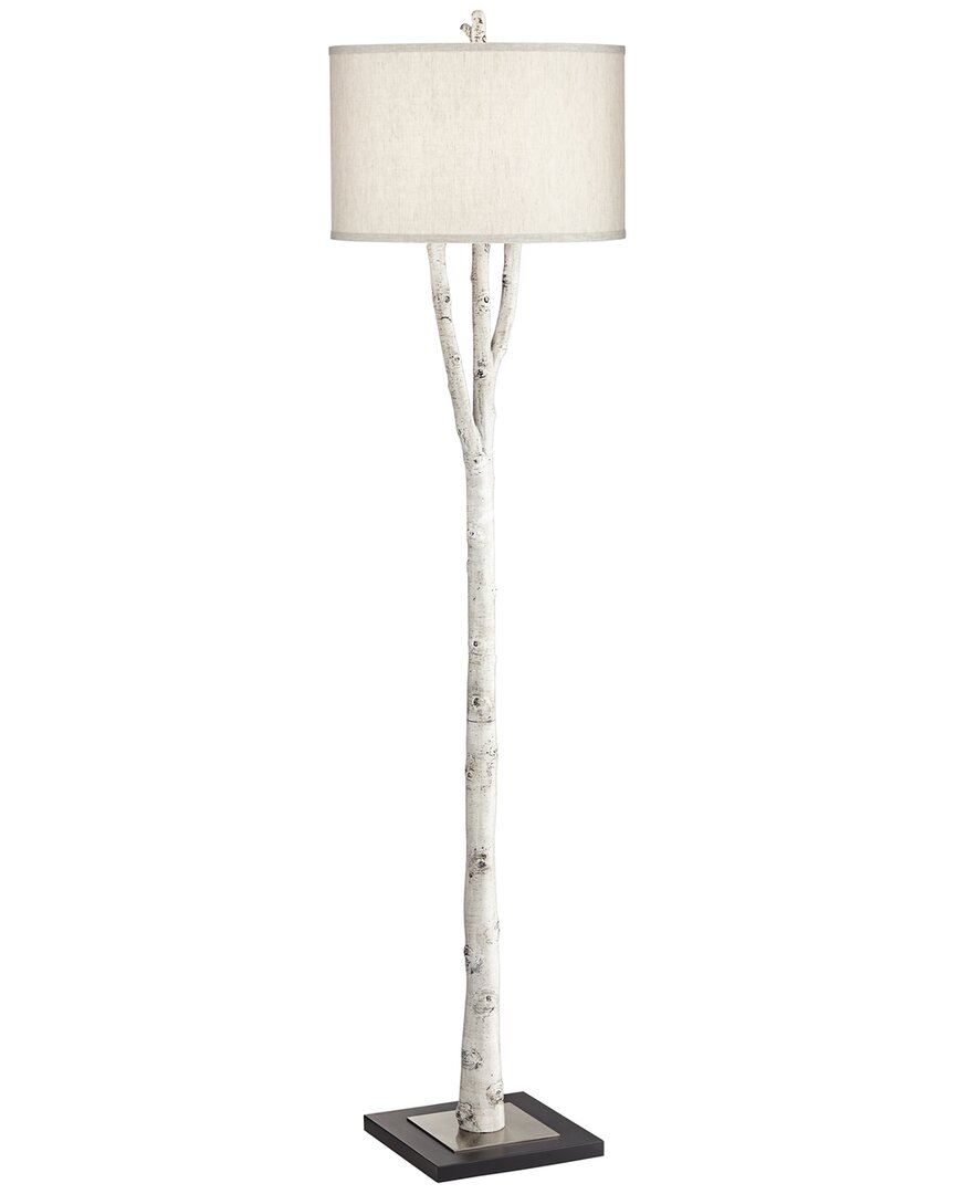 Pacific Coast Lighting White Forest Floor Lamp In Neutral