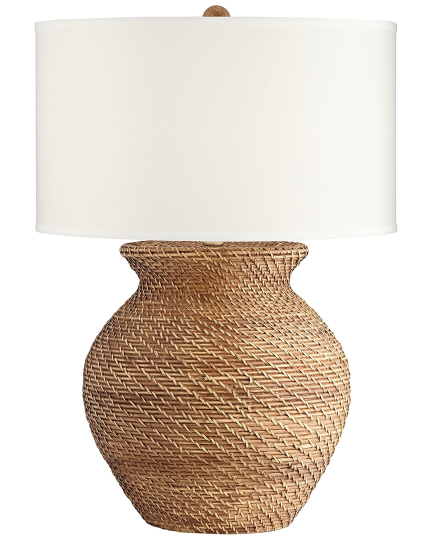 Pacific Coast Lighting Tinley Table Lamp In Brown
