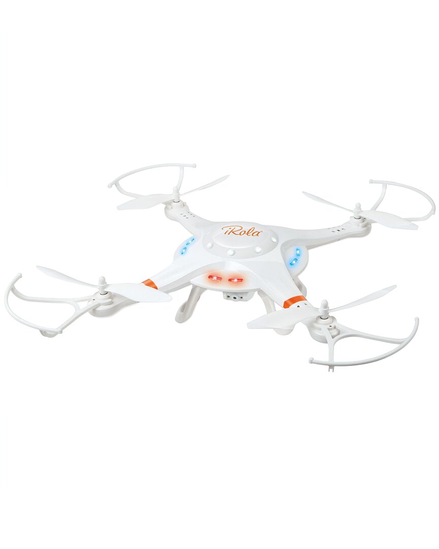 Fresh Fab Finds 4-motor Quadcopter With Hd Camera In White